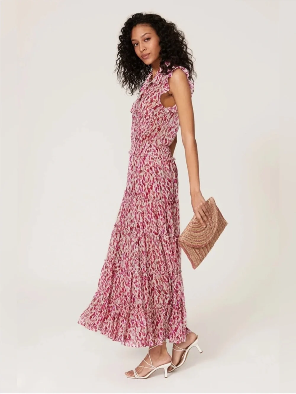 MISA Los Angeles Trina Maxi Dress - Size S
